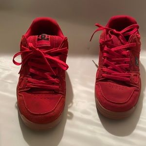 DC sneakers/ STAG 2/ Red/Red Sz. 12 US